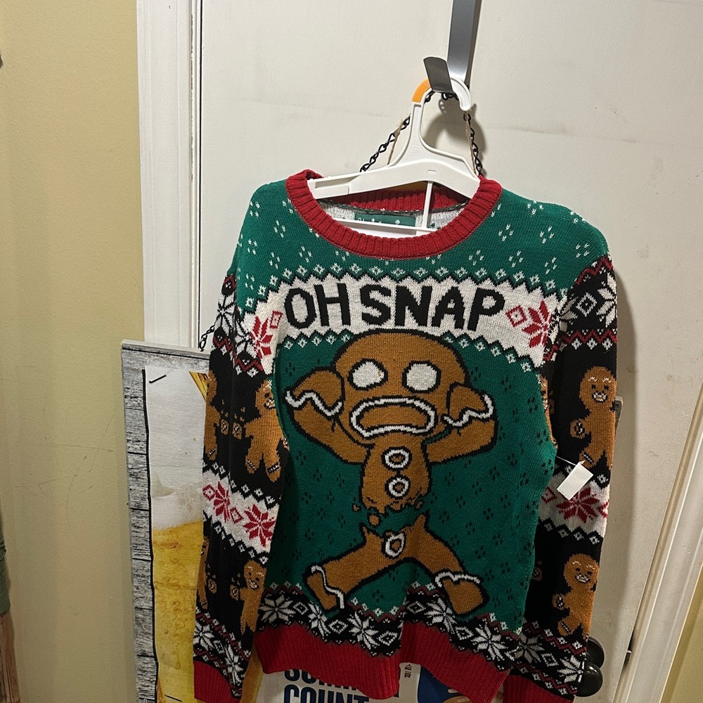 NWT Nordstrom Size Men’s Small “Ugly Christmas Sweater” brand, non-smoking home
